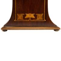 Arts and Crafts Mahogany Mantle Clock with Floral Inlay by Liberty & Co. - Thumbnail 17