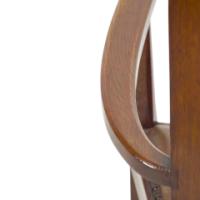 M. H. Baillie Scott Attributed, Three Arts & Crafts High-back Oak Armchairs - Thumbnail 34