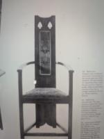 M. H. Baillie Scott Attributed, Three Arts & Crafts High-back Oak Armchairs - Thumbnail 35