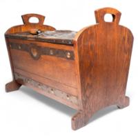 Shapland & Petter or Liberty & Co. Attributed, Arts & Crafts Oak blanket box