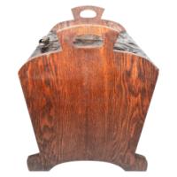 Shapland & Petter or Liberty & Co. Attributed, Arts & Crafts Oak blanket box - Thumbnail 11