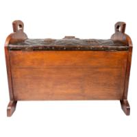 Shapland & Petter or Liberty & Co. Attributed, Arts & Crafts Oak blanket box - Thumbnail 14