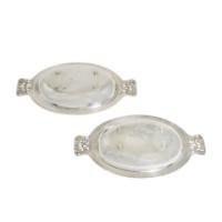 Guild of Handicraft, attributed. Pair of silver-plated vegetable dishes by C. R. Ashbee - Thumbnail 10