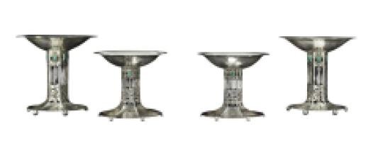 Guild of Handicraft Attributed, Pair of silver-plated vegetable dishes by C. R. Ashbee - Thumbnail 12