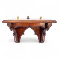 A. W. N. Pugin, In the style of Gothic Revival Oak bracket or wall shelf