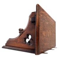 A. W. N. Pugin, In the style of Gothic Revival Oak bracket or wall shelf - Thumbnail 5