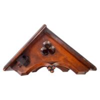 A. W. N. Pugin, In the style of Gothic Revival Oak bracket or wall shelf - Thumbnail 8