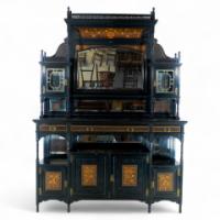 Henry William Batley for Gillow & Co. – Large Aesthetic Movement Cabinet - Thumbnail 1