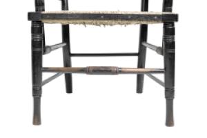 Bruce Talbert, Attributed. Aesthetic Movement Walnut Ebonized Armchair - Thumbnail 11