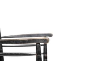 Bruce Talbert, Attributed. Aesthetic Movement Walnut Ebonized Armchair - Thumbnail 7