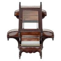 E. W. Godwin Attributed, Aesthetic Movement Japonesque Walnut Shelf - Thumbnail 3