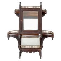 E. W. Godwin, In the Style of. Aesthetic Movement Japonesque Walnut Shelf - Thumbnail 2
