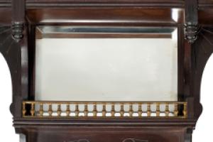 E. W. Godwin Attributed, Aesthetic Movement Japonesque Walnut Shelf - Thumbnail 8