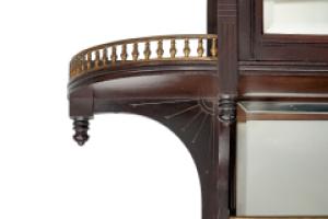 E. W. Godwin Attributed, Aesthetic Movement Japonesque Walnut Shelf - Thumbnail 7