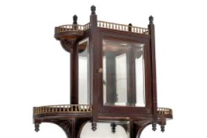 E. W. Godwin Attributed, Aesthetic Movement Japonesque Walnut Shelf - Thumbnail 10