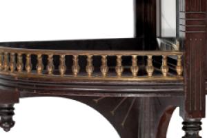 E. W. Godwin Attributed, Aesthetic Movement Japonesque Walnut Shelf - Thumbnail 14