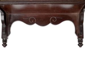 E. W. Godwin Attributed, Aesthetic Movement Japonesque Walnut Shelf - Thumbnail 19