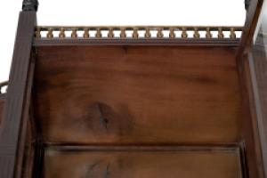 E. W. Godwin Attributed, Aesthetic Movement Japonesque Walnut Shelf - Thumbnail 26