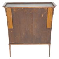 Arts & Crafts Oak Wall Cabinet with Carved Floral Decoration - Thumbnail 17