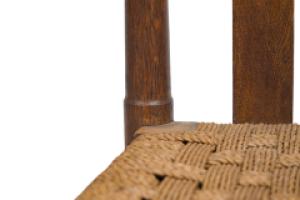 Liberty & Co., William Birch. Arts & Crafts Child’s Chair with Seagrass - Thumbnail 11
