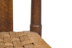 Liberty & Co., William Birch. Arts & Crafts Child’s Chair with Seagrass - Thumbnail 12