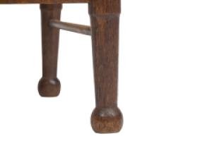 Liberty & Co., William Birch. Arts & Crafts Child’s Chair with Seagrass - Thumbnail 18