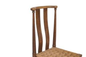 Liberty & Co., William Birch. Arts & Crafts Child’s Chair with Seagrass - Thumbnail 7
