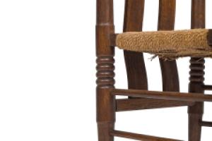 Liberty & Co., William Birch. Arts & Crafts Child’s Chair with Seagrass - Thumbnail 20