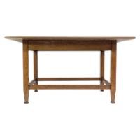 Wylie & Lochhead, Attributed. Arts and Crafts Oak Dining Table - Thumbnail 2