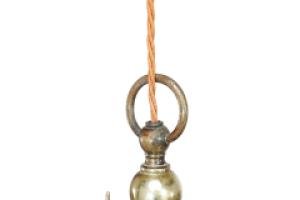 W. A. S. Benson, In the style of Arts & Crafts Copper & Brass Ceiling Light - Thumbnail 2