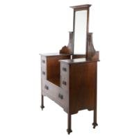 Liberty & Co. Attributed, Arts & Crafts Oak Dressing Table - Thumbnail 7