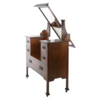 Liberty & Co. Attributed, Arts & Crafts Oak Dressing Table - Thumbnail 5