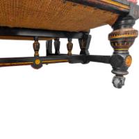 Lambs of Manchester, W. J. Estall. Aesthetic Movement Ebonised Settee - Thumbnail 19