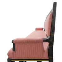 Lamb of Manchester, Charles Edward Horton. Aesthetic Movement Ebonised Settee - Thumbnail 10