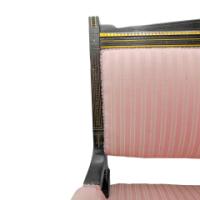 Lamb of Manchester, Charles Edward Horton. Aesthetic Movement Ebonised Settee - Thumbnail 15
