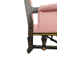 Lamb of Manchester, Charles Edward Horton. Aesthetic Movement Ebonised Settee - Thumbnail 17