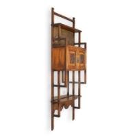 E. W. Godwin. Anglo-Japanese Walnut Wall Cabinet