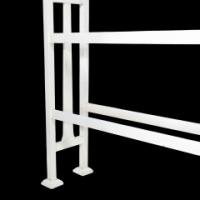 A Glasgow School towel rail in the style of G. M. Ellwood, probably made by J. S. Henry - Thumbnail 17