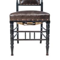 Bruce Talbert for Gillows & Co – Aesthetic Movement Ebonised Walnut Side Chair - Thumbnail 16