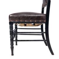 Bruce Talbert for Gillows & Co – Aesthetic Movement Ebonised Walnut Side Chair - Thumbnail 18