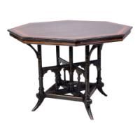 John Moyr Smith Attrib. For Collinson & Lock, Aesthetic Movement Centre Tables - Thumbnail 2