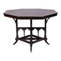 John Moyr Smith Attrib. For Collinson & Lock, Aesthetic Movement Centre Tables - Thumbnail 3