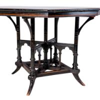John Moyr Smith Attrib. For Collinson & Lock, Aesthetic Movement Centre Tables - Thumbnail 16
