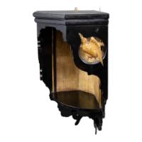 Aesthetic Movement Ebonised and Gilded Corner Wall Shelf c.1880 - Thumbnail 4