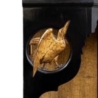 Aesthetic Movement Ebonised and Gilded Corner Wall Shelf c.1880 - Thumbnail 5