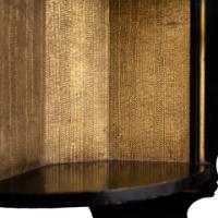 Aesthetic Movement Ebonised and Gilded Corner Wall Shelf c.1880 - Thumbnail 7