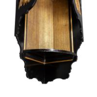 Aesthetic Movement Ebonised and Gilded Corner Wall Shelf c.1880 - Thumbnail 12