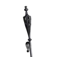 Guild of Handicraft Attributed – Arts & Crafts Wrought Iron Fire Shovel (c.1905) - Thumbnail 2