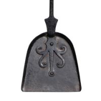 Guild of Handicraft Attributed – Arts & Crafts Wrought Iron Fire Shovel (c.1905) - Thumbnail 6