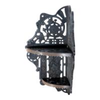 Dr. C. Dresser Attributed, for Kenrick, Aesthetic Movement Cast Iron Corner Shelf - Thumbnail 4